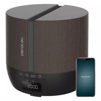 Ultrazvočni vlažilec zraka in difuzor arome Cecotec Pure Aroma 550 Connected Black Woody