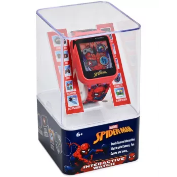 KIDS Spider-Man elektronska LCD ura za otroke z igricami in kamero SPD4588J