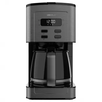 Cecotec Coffee 66 Time filtrirni kavni aparat 950W 1,5L 12 skodelic LCD časovnik nerjavno jeklo