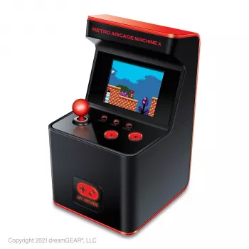 DreamGear My Arcade Retro Arcade Machine X - prenosna mini arkadna igralna naprava z več kot 300 igrami