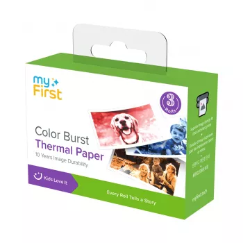 MYFIRST termični papir Color Burst