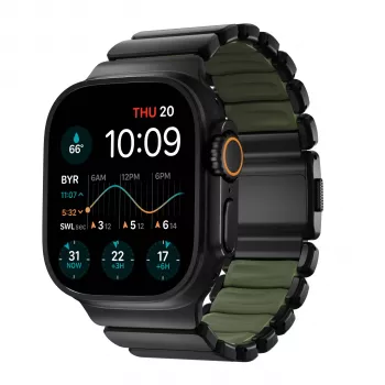Nomad Stratos Band Titanium Black 49mm, Forest