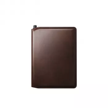 Nomad Leather potovalna denarnica za potni list Pen Edition Rustic Brown