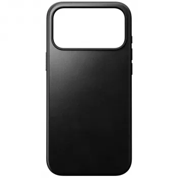 Ovitek Nomad Modern Leather za iPhone 17 Pro Max, Black Horween