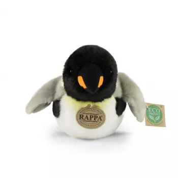 Rappa Eco-Friendly Realistic plišasta igrača pingvin, ležeča, 28 cm