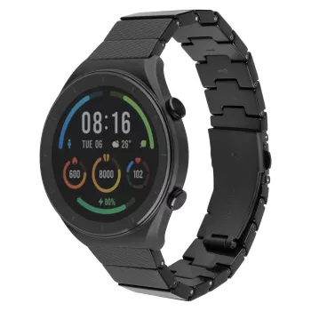 Pašček FIXED Resin Strap Quick Release 18mm, Black Carbon