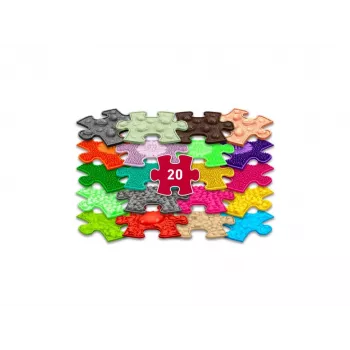 Muffik ortopedski senzorični set podlog 20-in-1 Mini, 20 senzoričnih podlog, MFK-051