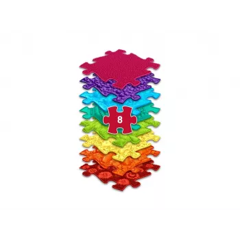 Muffik ortopedski senzorični set 8-v-1 Rainbow 8 sestavljank Muffik / Rainbow / MFK-079
