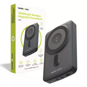 Mobile Origin magnetni powerbank 10000mAh PB9 črn