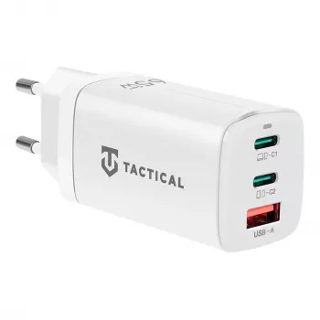 Tactical adapter FlashBang GaN bel 65W USB-C polnilnik