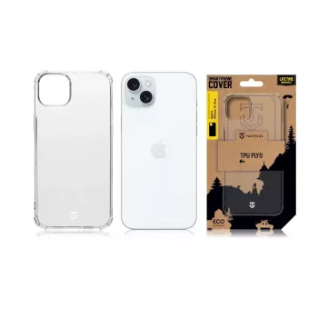 Tactical zadnji ovitek TPU Plyo za iPhone 15 Plus prosojni