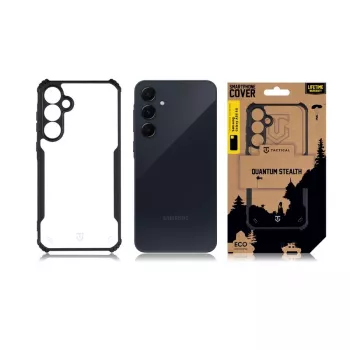 Tactical zadnji ovitek Quantum Stealth Galaxy A55 5G prosojen/črn
