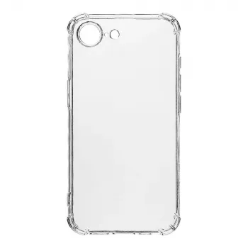 Tactical hrbtni ovitek TPU Plyo za iPhone 16e/17e prosojen