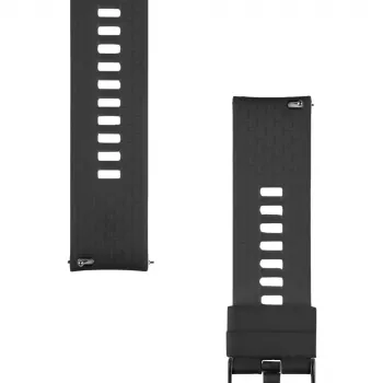 Tactical silikonski pašček s hitro zaponko 22mm črn