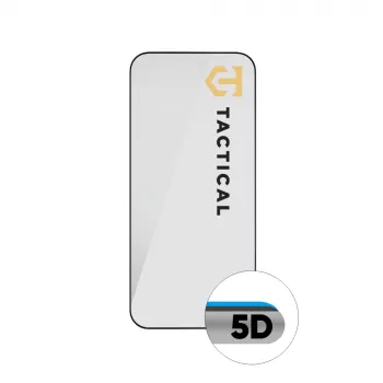 Tactical Glass Shield 5D za Pixel 9a/10a črn