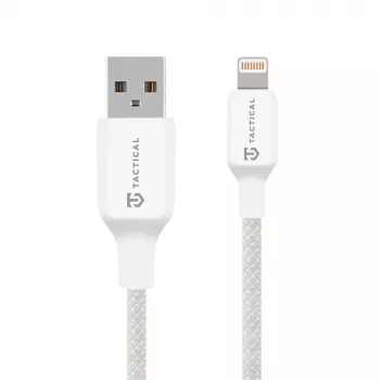 Tactical Stitch Thread kabel USB-A/Lightning bel - kabel - digitalni/podatki