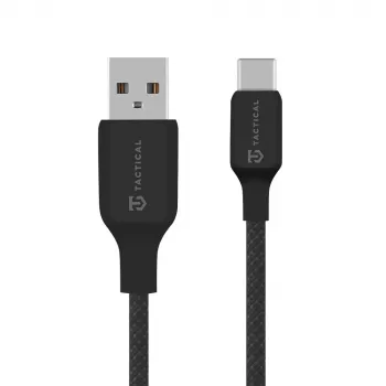 Tactical Stitch Thread kabel USB-A/USB-C črn - kabel - digitalni/podatki