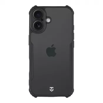 Tactical zadnji ovitek Quantum Stealth iPhone 17 prozoren/črn