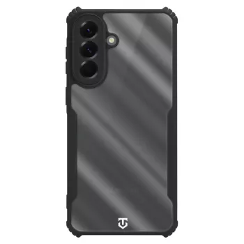 Tactical zaščitni hrbtni ovitek Quantum Stealth Galaxy A57, prozoren/črn