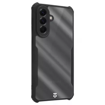Tactical zaščitni hrbtni ovitek Quantum Stealth Galaxy A57, prozoren/črn