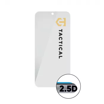 Tactical Glass Shield 2.5D zaščitna folija iz kaljenega stekla za Samsung Galaxy A37 – prozorna