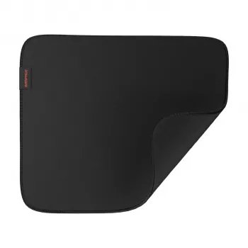 Rampage Pulsar Pro S igralna podloga za miško - žakard tkanina 29x24 cm, črna