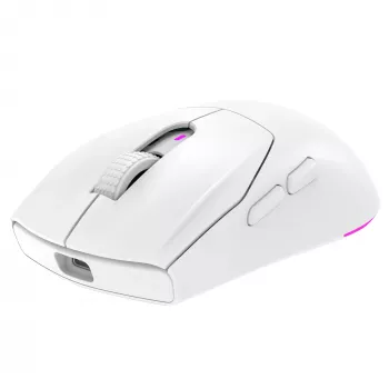 Rampage Prote M5 Pro 26000 DPI RGB LED 1kHz bela igralna miška