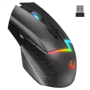 Rampage Drop M3 V2 brezžična igralna miška 24000 DPI 1000 Hz, črna