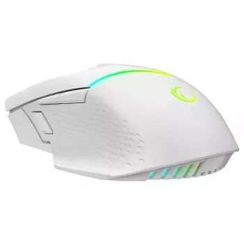 Rampage Drop M3 V2 brezžična igralna miška 24000 DPI 1000 Hz, bela