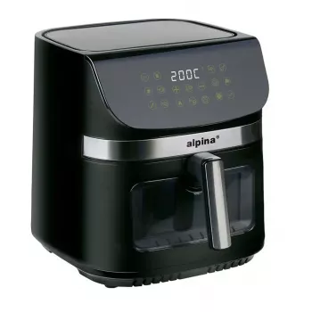 Vročezračna cvrtnica ALPINA 9L 1800W črna