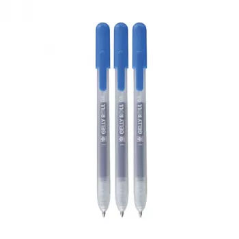 Sakura Gelly Roll Retractable Classic gel pero prozorno 0,4 mm modro črnilo