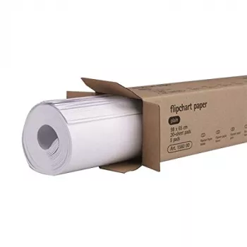 LEGAMASTER flipchart papirni blok karirano 5 blokov - 650 x 980 mm - 80 g/m² - bel