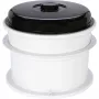 WECK sokovnik kombinirani set električni avtomat za vlaganje s parnim sokovnikom, 29L, 1800W, nerjavno jeklo