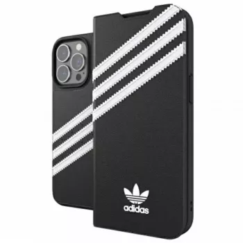 Adidas Originals knjižni ovitek PU za iPhone 13 Pro / 13 6,1 palca črno/bel