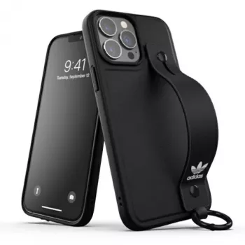 Adidas Originals ovitek z naramnico za iPhone 13 Pro Max 6,7 palca – črn