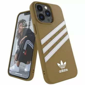 Adidas OR Moulded PU ovitek za iPhone 13 Pro bežno-zlat 47806