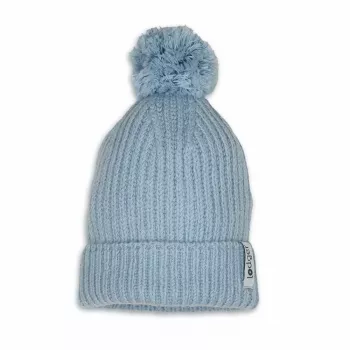 Lodger kapa za dojenčke iz 100 % merino volne Blue Fogg, 6-12 mesecev