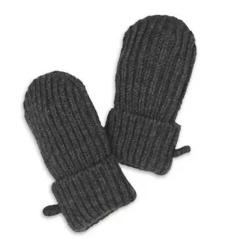 Lodger otroške rokavice 100 % merino volna Graphite Pigeon 0–12 m