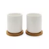 Bredemeijer Duet set čajnih skodelic 1x2, 200ml, z bambusovimi podstavki 142013
