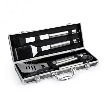 Leopold Vienna 4-delni set orodja za žar v aluminijastem kovčku LV311000