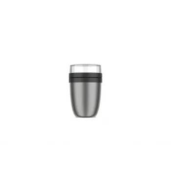 Mepal Thermo-Lunchpot Ellipse nerjavno jeklo, Nordic Black, 500+200ml