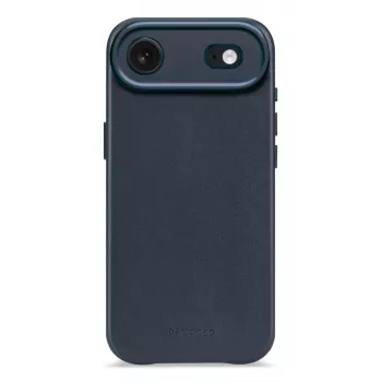 Decoded usnjen hrbtni ovitek za iPhone 17 Air z MagSafe - Navy Shadow