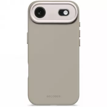 Decoded protimikrobni silikonski hrbtni ovitek za iPhone 17 Air z MagSafe (Soft Taupe)