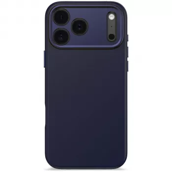 Decoded protimikrobni silikonski hrbtni ovitek za Apple iPhone 17 Pro Max Navy
