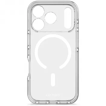 Decoded DropTec prozoren hrbtni ovitek za Apple iPhone 17 Pro z MagSafe