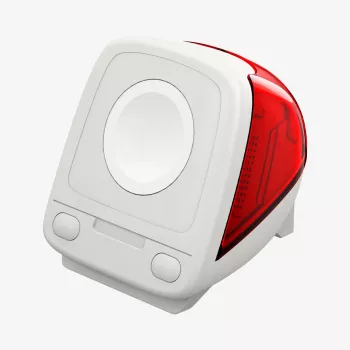 Spigen Classic C1 stojalo za Apple Watch, rubin