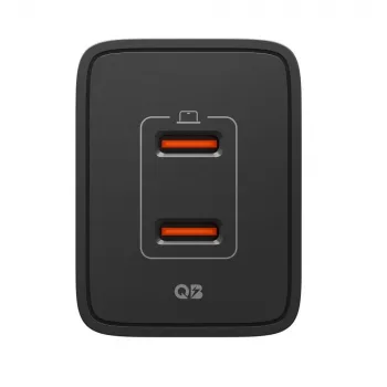 SPIGEN ESSENTIAL EE472EU 2-portni omrežni polnilnik 47W črn