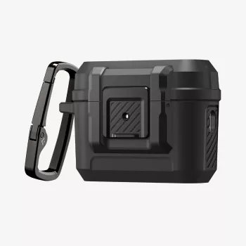 Spigen Lock Fit Apple AirPods Pro 3 mat črn