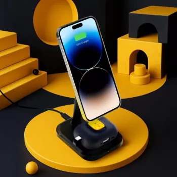 Spigen Nano Pop ovitek za Apple AirPods Pro 3, Blueberry Navy (ACS09829)