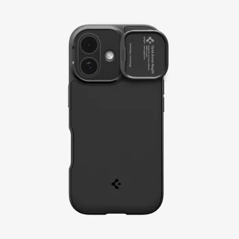 SPIGEN Optik Armor Mag MagSafe ovitek za iPhone 17, črn